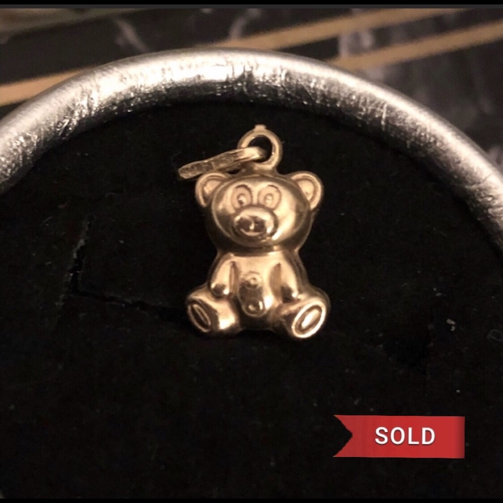 🔴SOLD🔴14k Teddy Bear charm